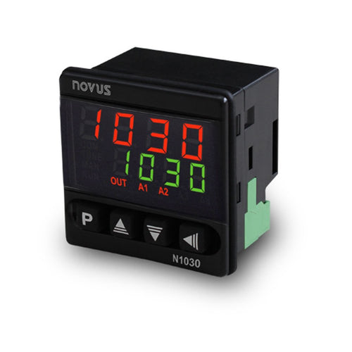 N1030 PID Temperature Controller with 35mm Depth 1/16 DIN Size     