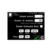 EXCELOG-6 Data Logging Setup