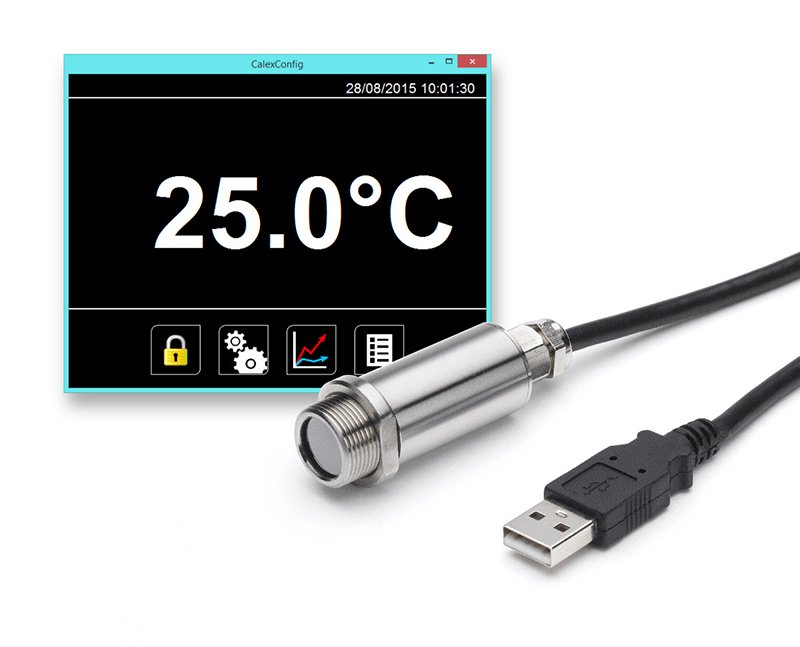 skud overskud metal USB Infrared Temperature Sensor Educational, Laboratory Use