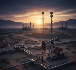 Wireless Temperature Sensors in Remote Industrial Sites