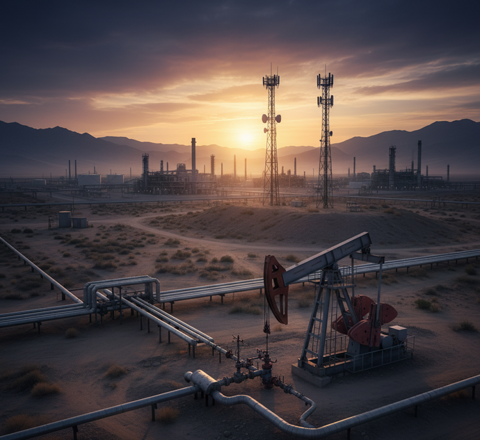 Wireless Temperature Sensors in Remote Industrial Sites