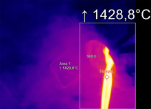 Xi 05M ETH Compact Industrial Autonomous Short-Wavelength Infrared Camera for Molten Metal, Steel, Ceramics