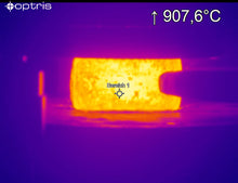 Xi 05M ETH Compact Industrial Autonomous Short-Wavelength Infrared Camera for Molten Metal, Steel, Ceramics
