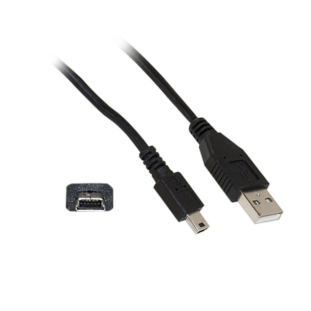 alene Agnes Gray Løb CAB-USB-MINI-B Micro USB 2.0 Cable, Type A to Mini B, 3ft