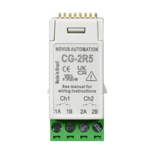 CG-2R5  5A Relay Output ClickNGo Module for the N20K48 Modular PID Controller – 2 Channels of Relay Output
