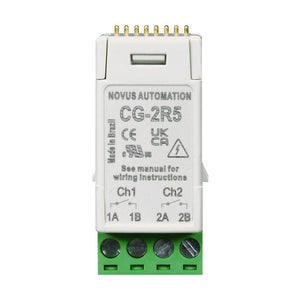 CG-2R5  5A Relay Output ClickNGo Module for the N20K48 Modular PID Controller – 2 Channels of Relay Output