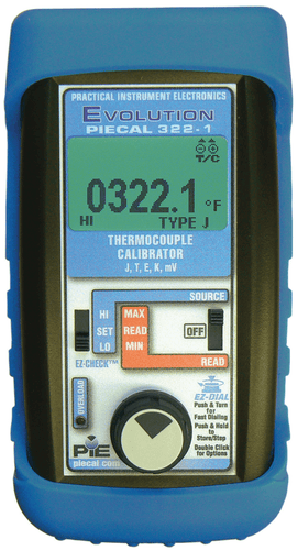 PIECAL 322 Thermocouple Calibrator/Source Read w/Auto Step