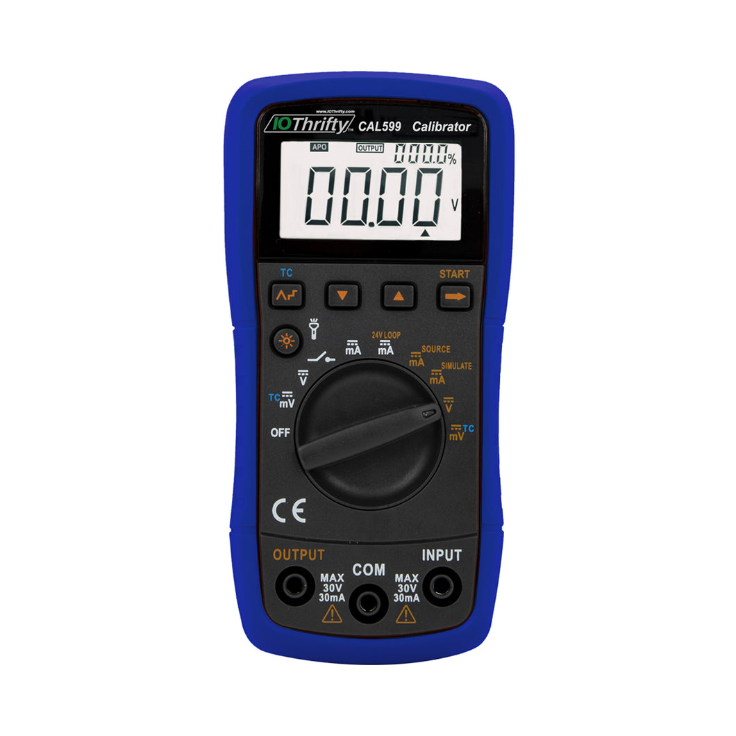 CAL599 Thermocouple and Process Signal  Meter and Signal Source