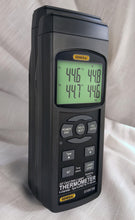 4 Channel Thermocouple/RTD(PT100) Data Logger with SD Card, General Tools Model DL-GT-DT4947SD