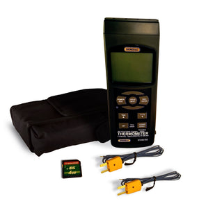 4 Channel Thermocouple/RTD(PT100) Data Logger with SD Card, General Tools Model DL-GT-DT4947SD