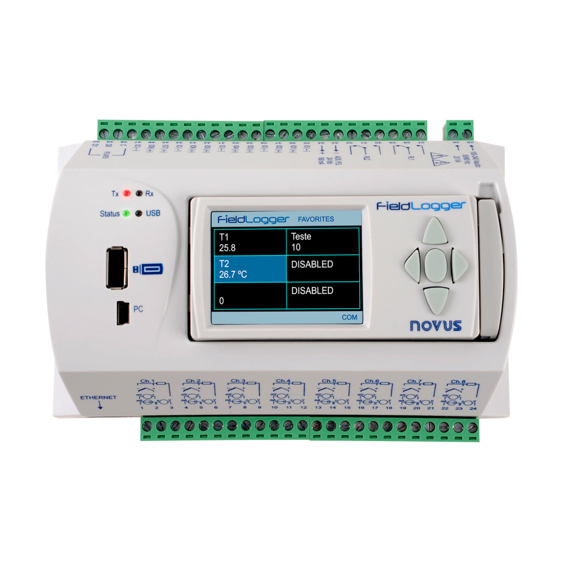FieldLogger with Optional HMI