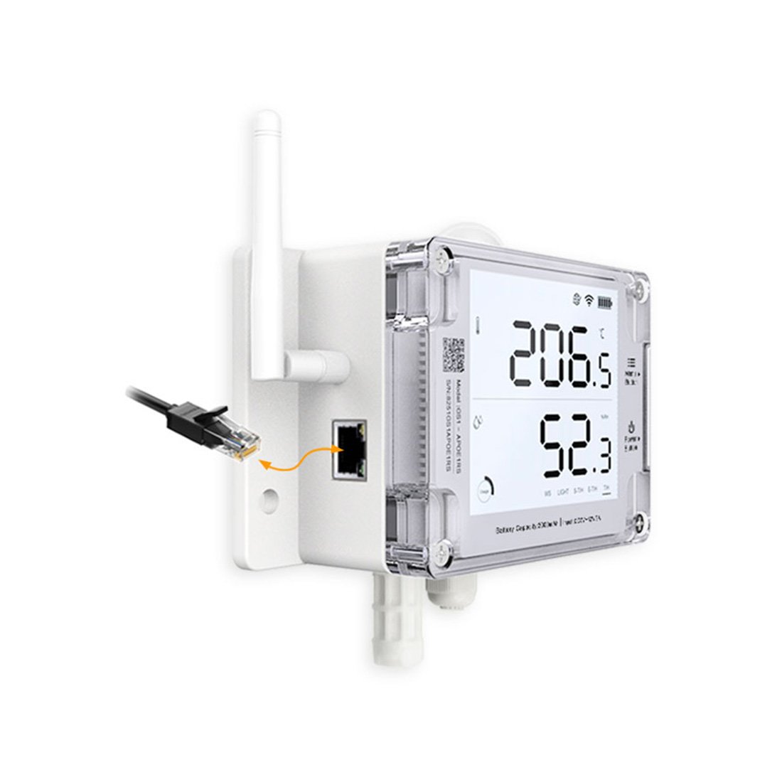 GS1 Industrial Grade WiFi 4G Temperature Humidity Data Logger