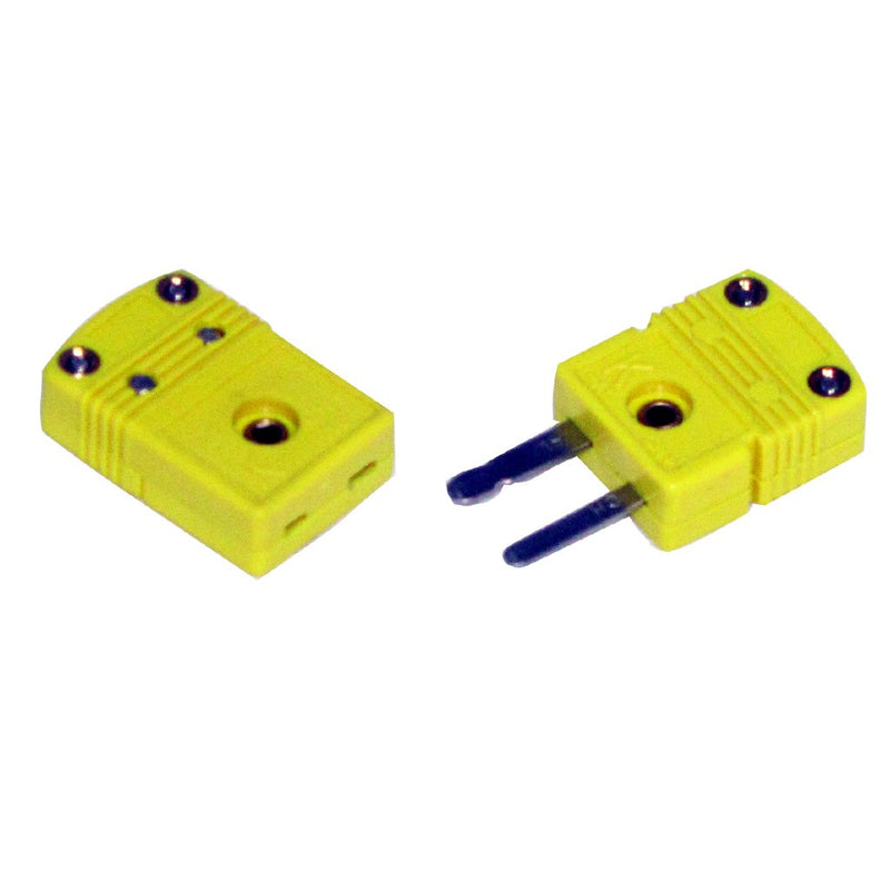 MECCANIXITY K Type Ceramics Thermocouple Wire Connectors Male Plug