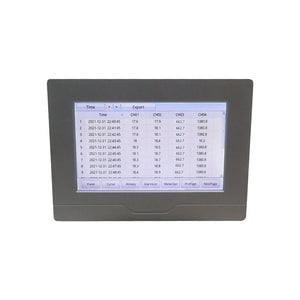 RDP15 Paperless Recorder/Data Logger Data List Display