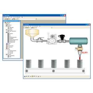 SuperView - Supervisory Control and Data Acquistion Software (SCADA)