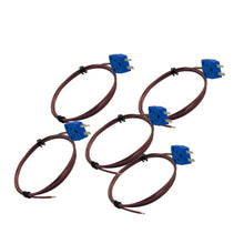 5 Pack of Type T Thermocouples