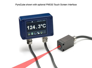 PyroCube S Series Infrared Temperature Sensor with PM030 Touch Screen Interface