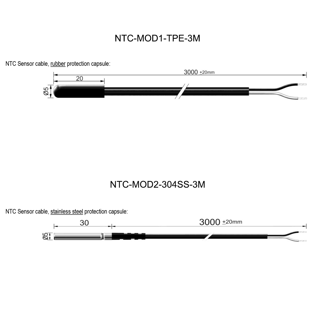 Ntc Humidity Sensor NTC-MOD Thermistor Temperature Sensors